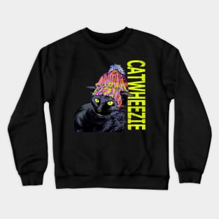 Catwheezie Graffiti Crewneck Sweatshirt